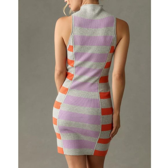Anthropologie Daily Practice Sleeveless Mock-Neck Sweater Dress - XL - Picture 3 of 10